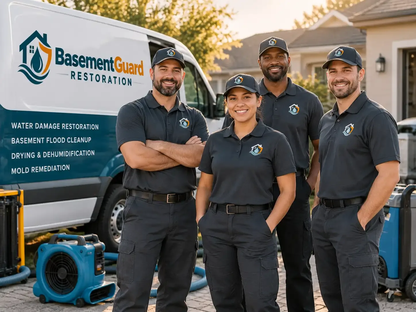 Basement Water Damage Restoration company in Hustisford, WI